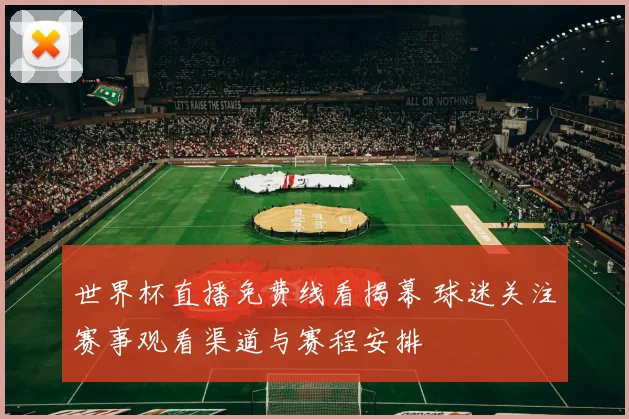 世界杯直播免费线看揭幕 球迷关注赛事观看渠道与赛程安排
